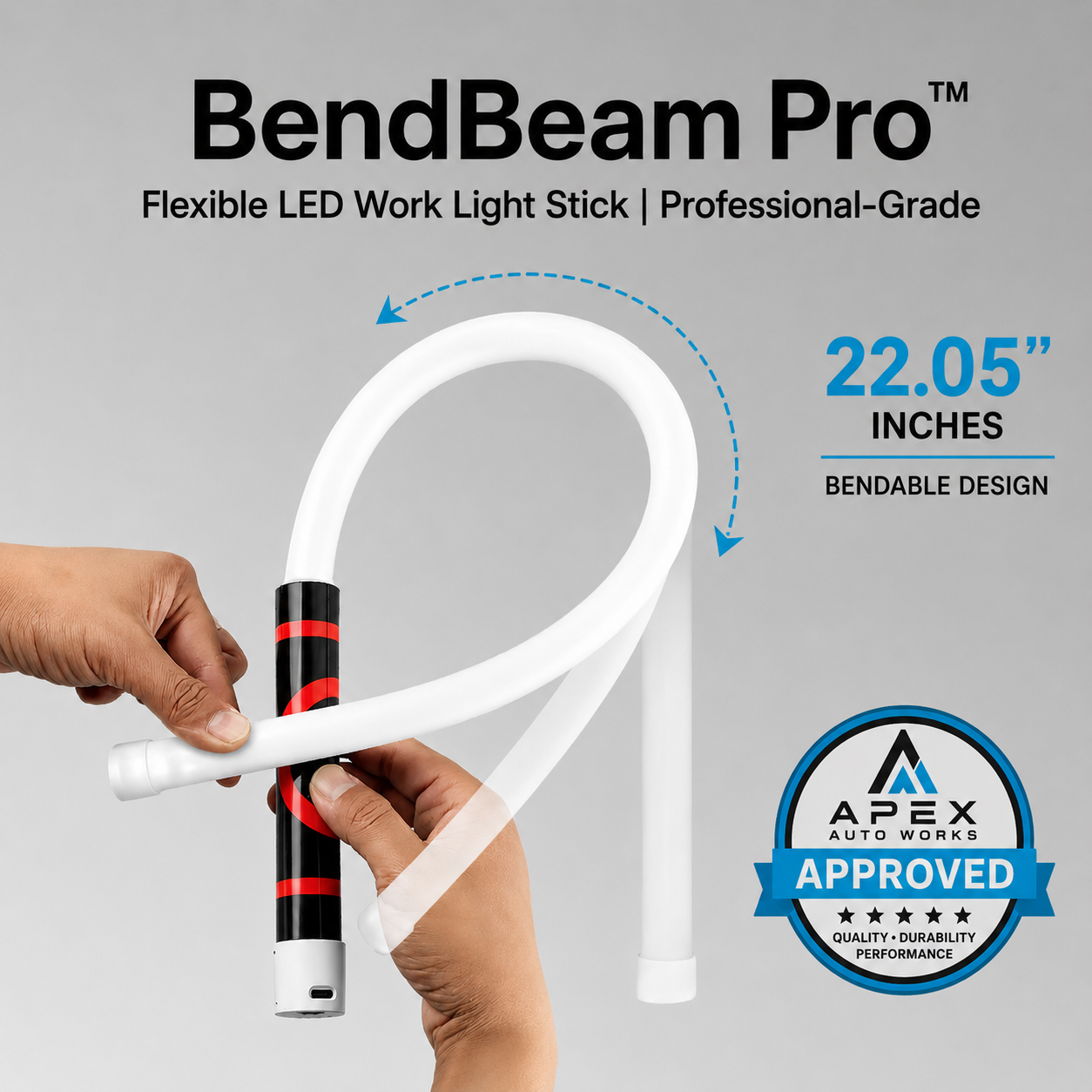 BendBeam Pro™ Flexible LED Work Light Stick | Professional-Grade